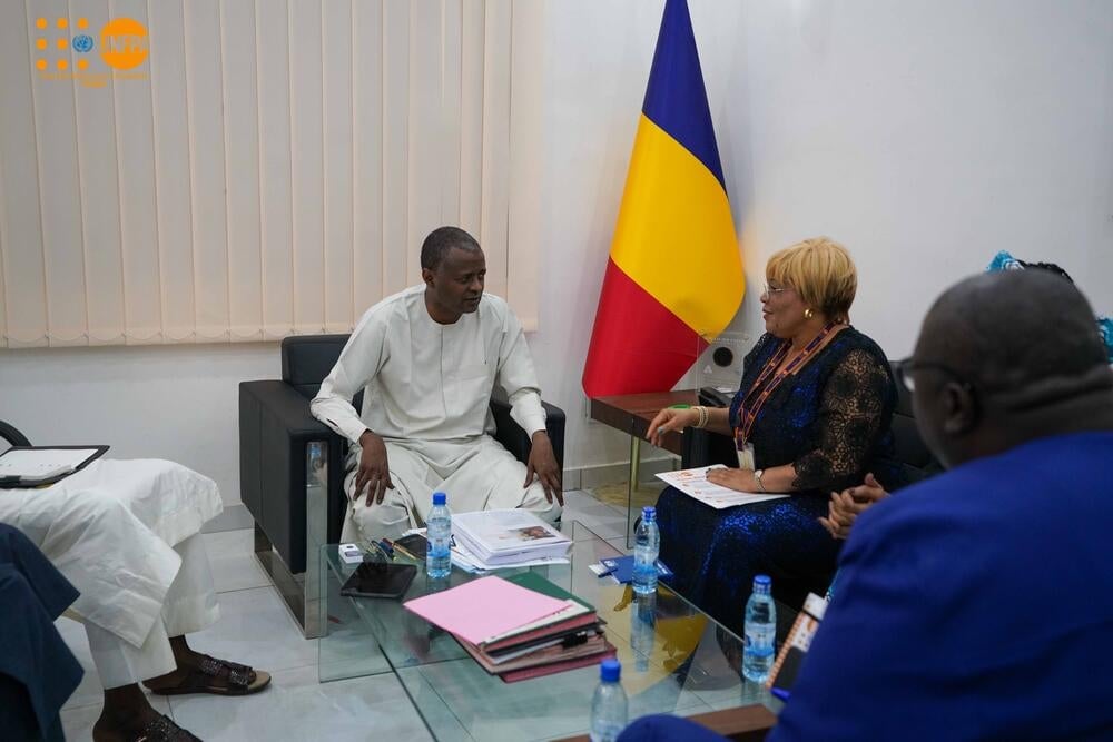 La Représentante résidente de l'UNFPA rencontre le Ministre d’État, ministre des Finances, du Budget, de l’Économie, du Plan et de la Coopération Internationale!