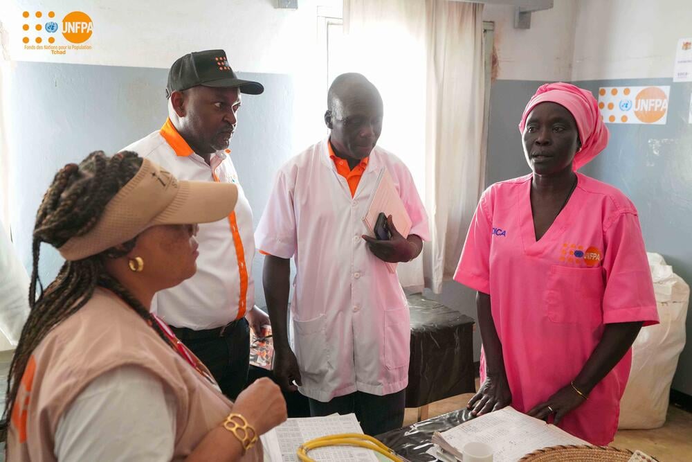 Visite de la Représentante Résidente de l'UNFPA dans le camp des réfugiés de Dossey dans la province du Logone Oriental!