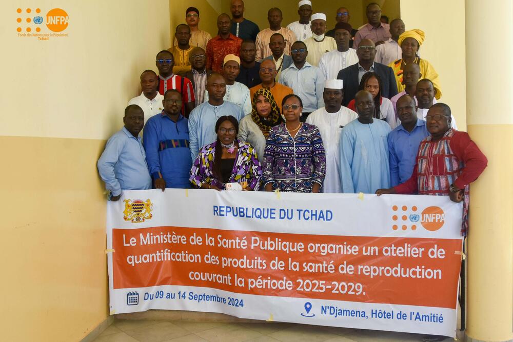 Disponibilité des produits de la santé de la reproduction dans les formations sanitaires au Tchad, le ministère de la santé et l’UNFPA organisent un atelier de quantification des intrants !