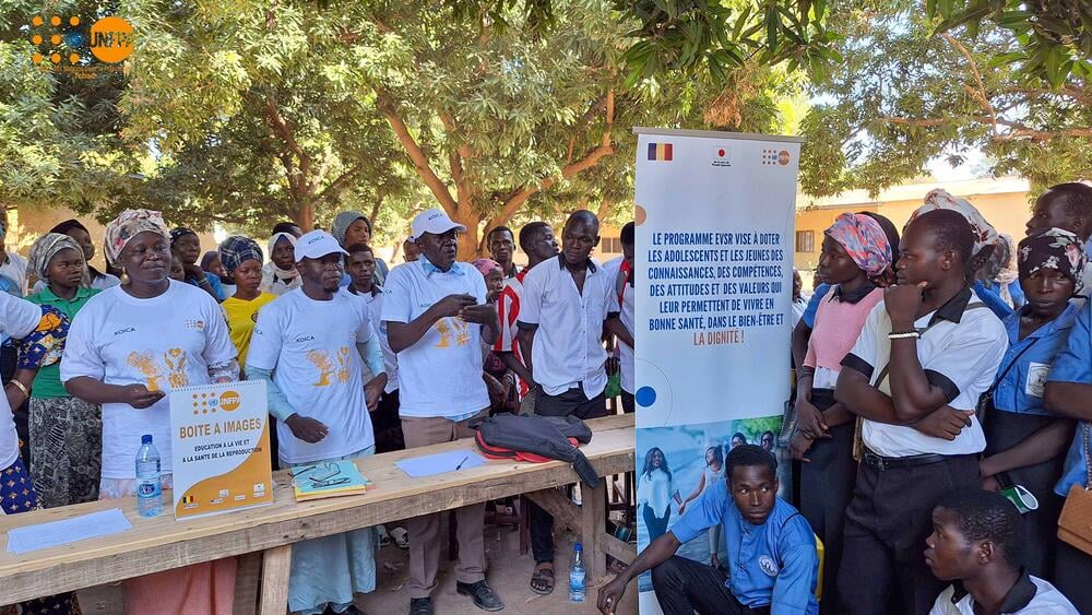 Tchad: UNFPA en collaboration avec le ministère de la santé publique lance une campagne de sensibilisation sur l'Éducation à la Vie et à la Santé de Reproduction (EVSR)!