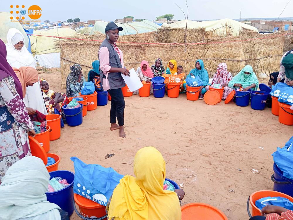 DRC et UNFPA sensibilisent sur les violences psychologiques dans les camps des réfugiés à l'Est du Tchad!