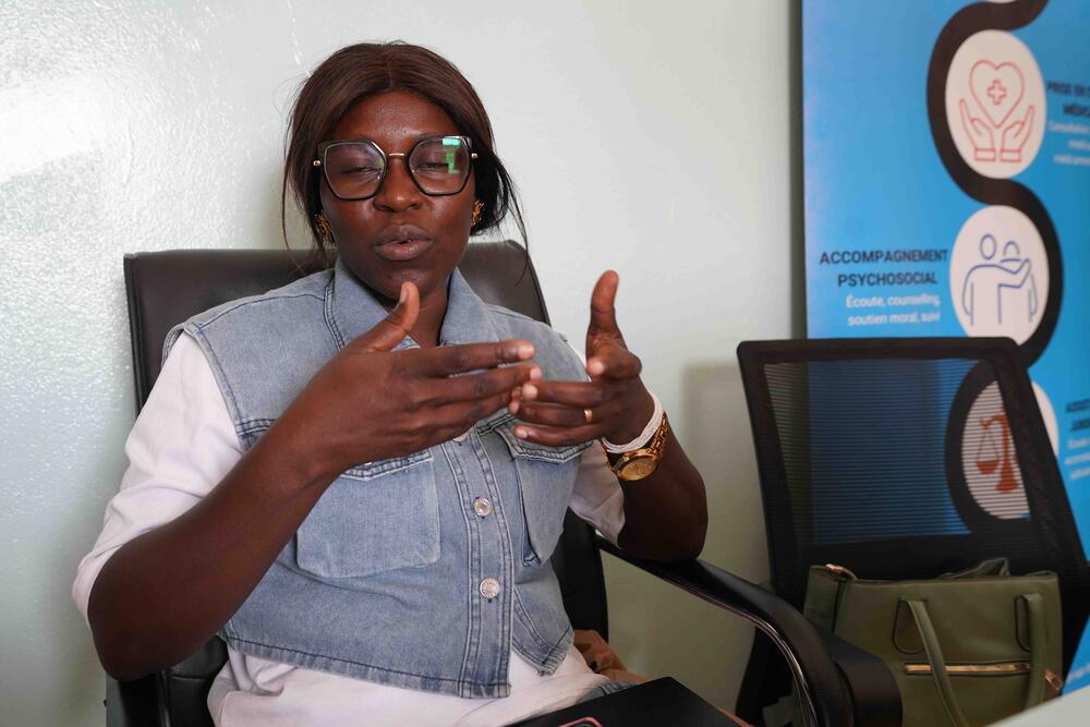 Madame NEKARMBAYE Honorine, conseillère psychosociale