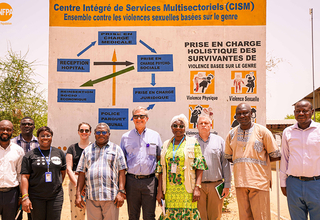 USAID noue un partenariat avec UNFPA pour appuyer les Centres Intégrés des Services Multifonctionnels (CISM).