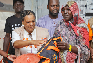 La Représentante de l’UNFPA au Tchad Madame Yewande Odia effectue une mission à l’Est du Tchad 