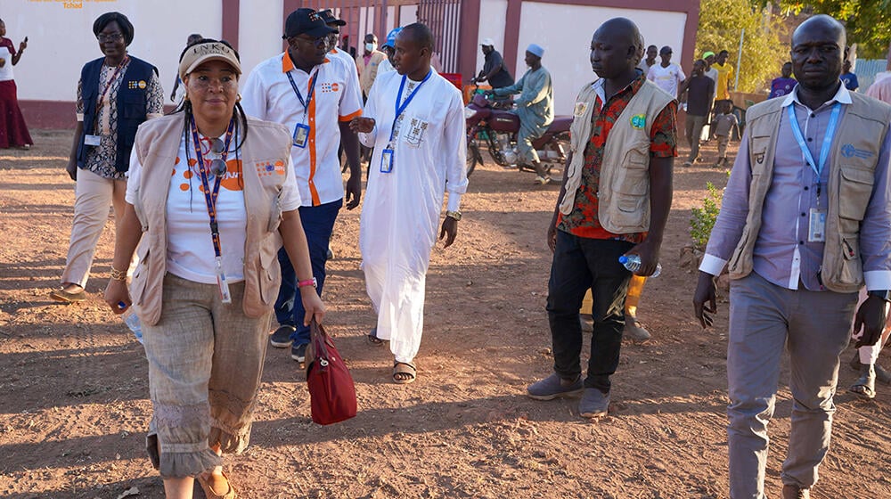 ​  Visite de la Représentante Résidente de l'UNFPA dans le camp des réfugiés de Dossey dans la province du Logone Oriental!