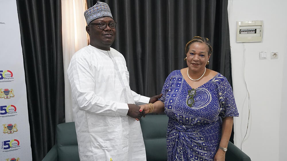Représentante Résidente de l’UNFPA au Tchad Yewande Odia a effectué une visite de courtoisie au nouveau Ministre de la Jeunesse 