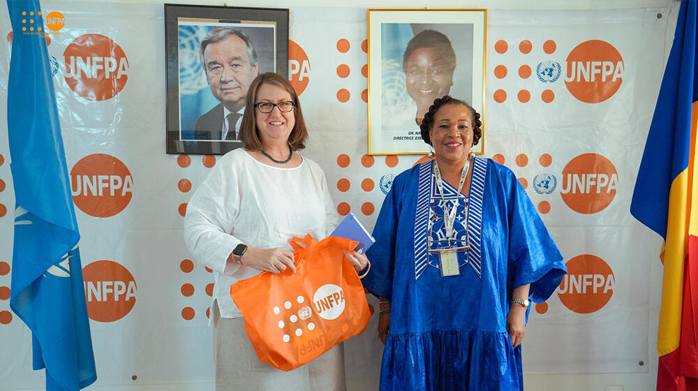 La Représentante de l’UNFPA, Yewande Odia a reçu ce 5 mars 2024, la Directrice adjointe du The DHS Program de ICF madame Montana