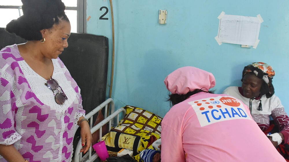 La Représentante Résidente de l’UNFPA au Tchad madame Yewande Osarhieme Odia poursuit sa visite de terrain 