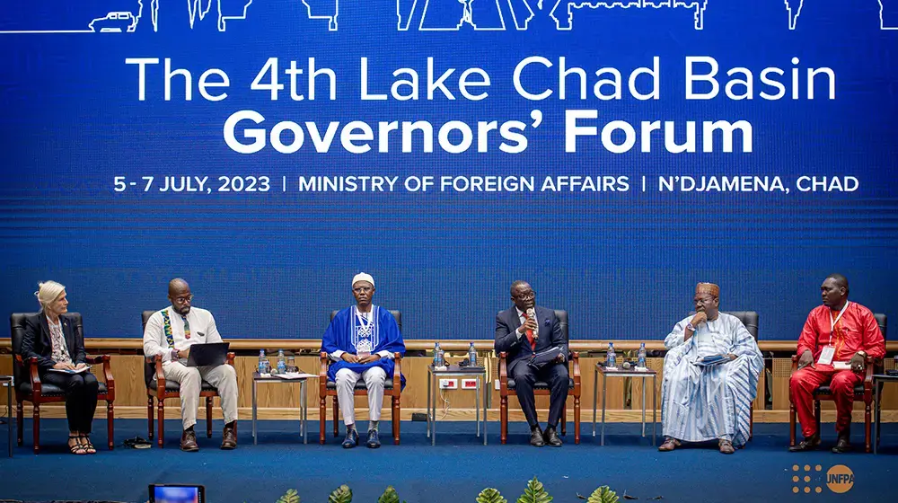 4ème forum du Bassin du lac Tchad : Dr Sennen Hounton modère un panel sur le changement climatique