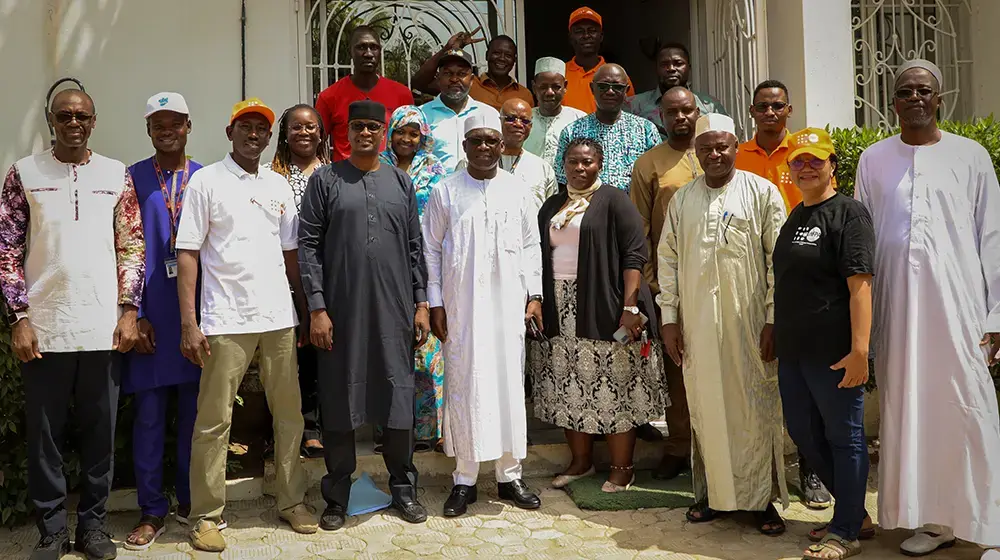 Le Directeur régional de UNFPA WCARO rencontre le staff du Bureau Pays du Tchad