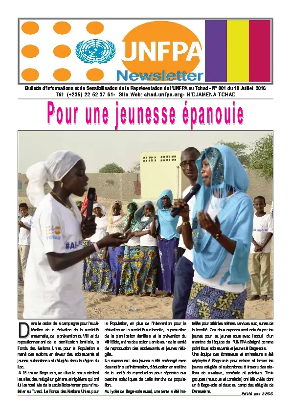 NEWSLETTER N°:2 UNFPA TCHAD